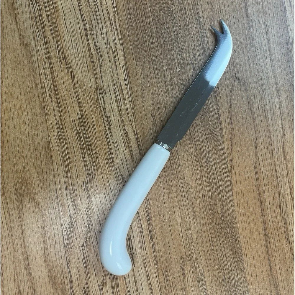 Andrea by Sadek Vintage Floral Cheese Knife with‎ Forked Tip